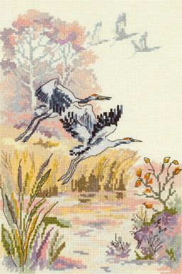 Набор для вышивания PANNA PT-7189 В теплые края 17.5 х 25.5 см