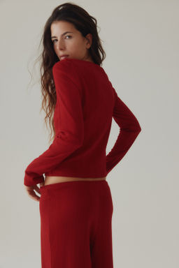Pijama en pointelle de algod?n - H&m фото 7