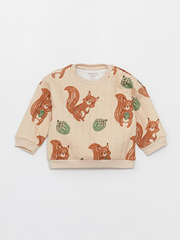 Bisiklet Yaka Erkek Bebek Sweatshirt ve E?ofman Alt 2li - Waikiki фото 2