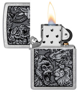 Зажигалка ZIPPO Джунгли | Jungle Design 48567  фото 3