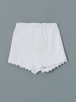 Beli Lastikli Basic K?z ?ocuk ?ort