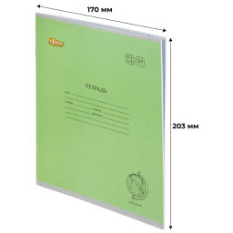Тетрадь школьная Комус ColorPics 24л клетка блок 80 г/м2 карт 10шт/уп