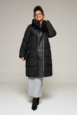 Пальто Beautiful Free 8011 черный