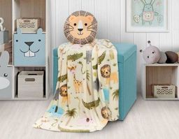 Покрывало-плед Лимпопо фланель-микрофибра 150*200 см. - Лен поволжья фото 2