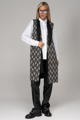 Жилет Высокая классика (зебра) - Эльза фото 14