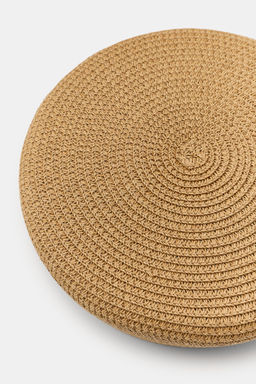 GORRO LISO CASQUETE / Beige claro - Zara фото 2