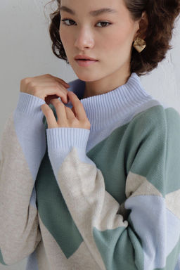 10344 Свитер мятно-голубой - Martichelli фото 14