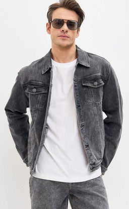 Куртка джинс F311-1296 l.black - Fine joyce фото 2