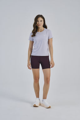 Футболка Сиреневый ADVANCED RUNNING SS Tee - Anta фото 2