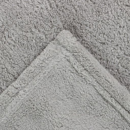 Полотенце с капюшоном Крошка Я, цвет серый, 67х120 см, 100% п/э, 280 г/м2  фото 5