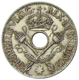 1 шиллинг 1938 года Британская Новая Гвинея