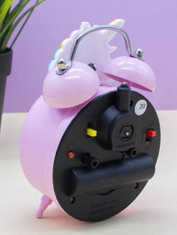Часы-будильник Cute unicorn, pink (13х9 см)