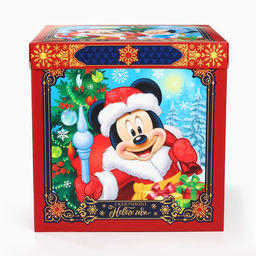 Коробка складная, новогодняя Сказочного Нового года, 30 ? 30 ? 30 см