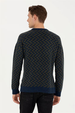 Мужской темно-синий свитер - U.s. polo assn фото 12