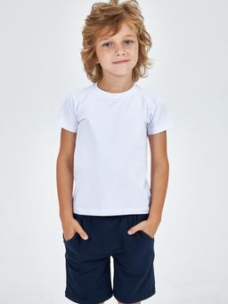 Белая футболка для мальчика - Kogankids фото 4