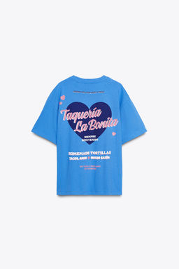 TEXT PRINT T-SHIRT - Zara фото 8
