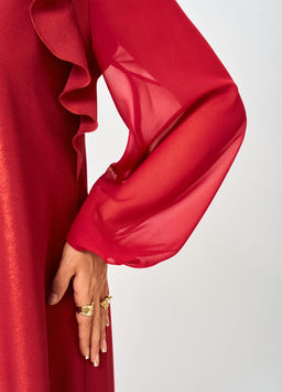 Платье EVA GRANT 7322 А красный