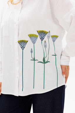 Блуза Michel Chic 784 белый фото 3