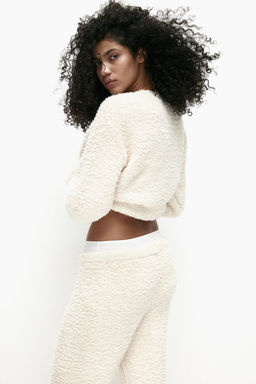 Joggers en punto efecto pelo - H&m фото 4