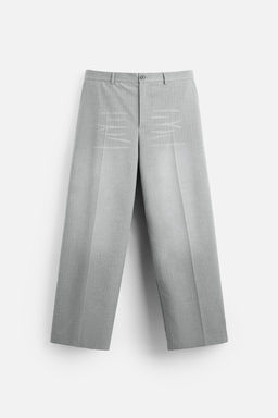 SPRAY PRINT TROUSERS - Zara фото 6