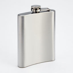 Фляжка Двуглавый орёл, 240 мл, хром