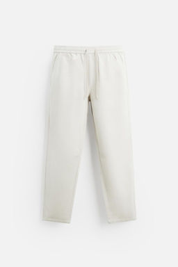 WASHED JOGGER WAIST TROUSERS - Zara фото 14