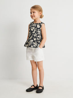 ACOOLA / Шорты детские для девочек Una белый  фото 4