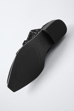 SUEDE COWBOY BOOTS WITH STUDS - Zara фото 16