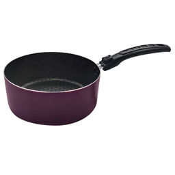 Lace Ковш с тефлоновым покрытием 2,5л, д20см Кружево, h8см, s1,5мм, съемная бакелитовая ручка (Россия)