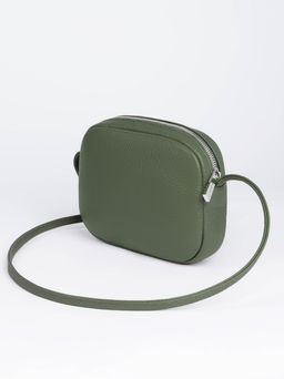 Женская кожаная сумка Richet 3147LN 956 Зеленый