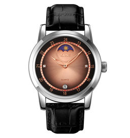 Часы наручные Skmei мужские кварцевые 9300silver-rose-gold