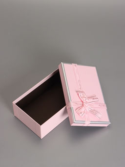 Набор подарочных коробок 3 в 1 прямоугольные с бантом, сладкая вата, 23×16×9.5; 21×14×8; 19×12×6.5 см