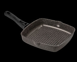 Сковорода гриль 280/280мм со съемной ручкой без крышки сг2852аг