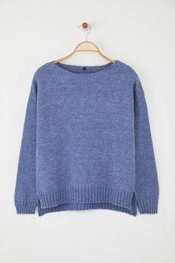 Siyah Yunlu Kay?k Yaka Basic Triko Kazak TWOAW25KZ00010 - Trendyolmilla фото 25