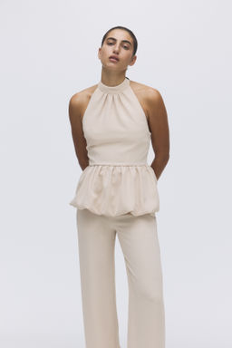 Top burbuja con escote halter - H&m фото 4
