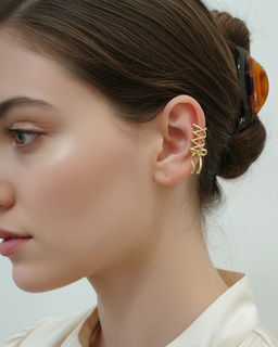 Серьги - кафф