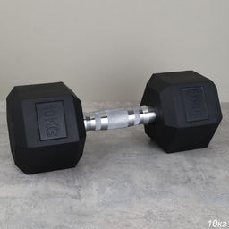 Гантель гексагональная Woohooo Pump / WP-10B / 10 кг / черный / уп2