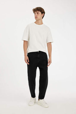 Свободные джинсовые брюки скинни с напуском - Defacto фото 12