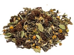 КамлёвЪ Зеленый крупнолистовой чай Русская баня, 1 кг