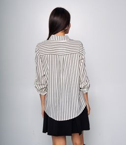 Рубашка #КТ5013 (1), чёрный - Dommod фото 3