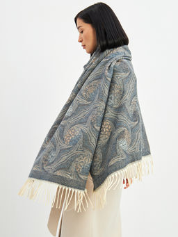 Палантин в составе шерсть и кашемир