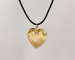 Подвеска Сердце на шнурке