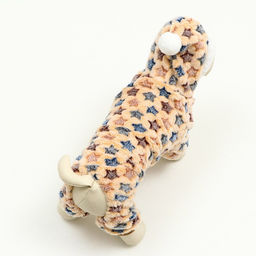 Комбинезон Звёзды с капюшоном, размер L (ДС 35 см, ОГ 45 см, ОШ 35 см), бежевый - Simaland фото 18