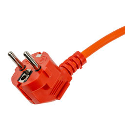 YXз16-101 /UCK-1N/3x1,50/10M/O ORANGE Удлинитель силовой в бухте, c/з, 1гнездо, 10м (ПВС 3х1,50), 16A. Оранжевый. TМ Uniel