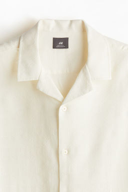 Camisa resort en tejido jacquard Regular Fit - H&m фото 8