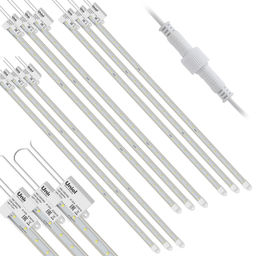 ULY-P90-10W/SPFR/K IP65 AC220V CLEAR KIT09 Светильник для растений светодиодный линейный, 600мм. Спектр для фотосинтеза. В составе набора из 9-ти штук. TM Uniel