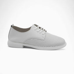 Кроссовки из натуральной кожи PDXL156-1 белые - Sport фото 2