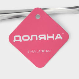 Сито для снятия пены Доляна «Металлик», 30×13 см, серебристое