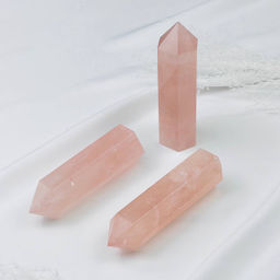 Кристалл из Розового кварца - Радуга самоцветов фото 2