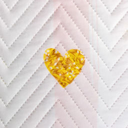 Покрывало евро Экономь и Я Golden hearts 200*2105см, 100% полиэстер, 190гр/м2  фото 2